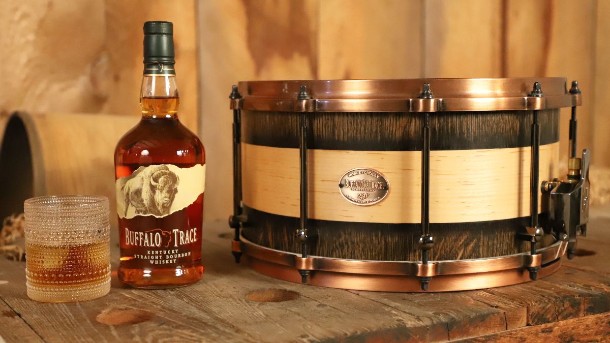 ~LIMITED EDITION~ Noble & Cooley Buffalo Trace 250th Anniversary 6x14 Snare Drum (Pre-Order ONLY)